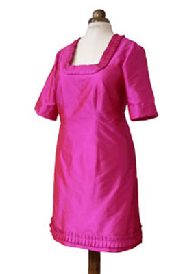 pinkes Kleid